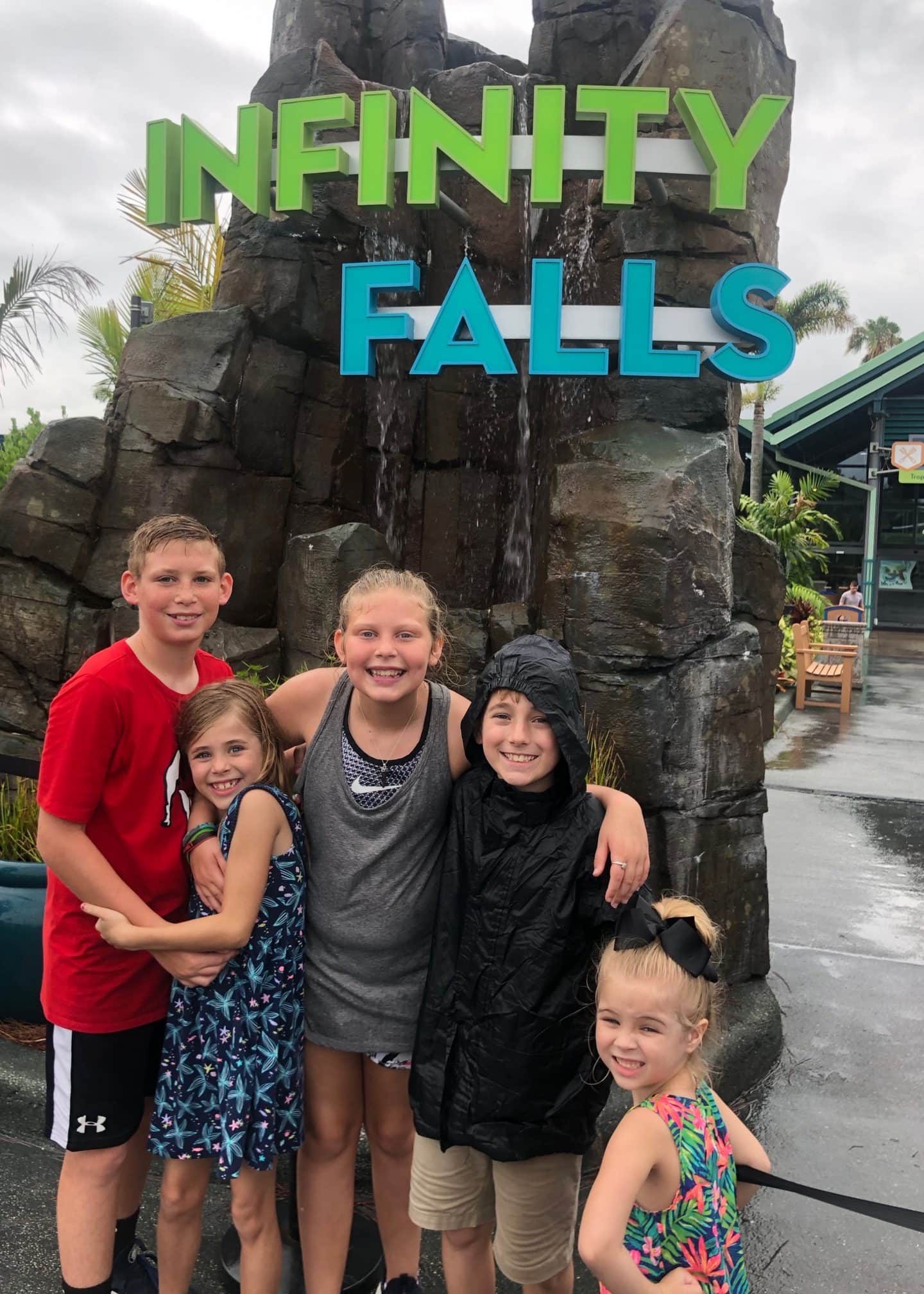 infinity falls ride at sea world Orlando