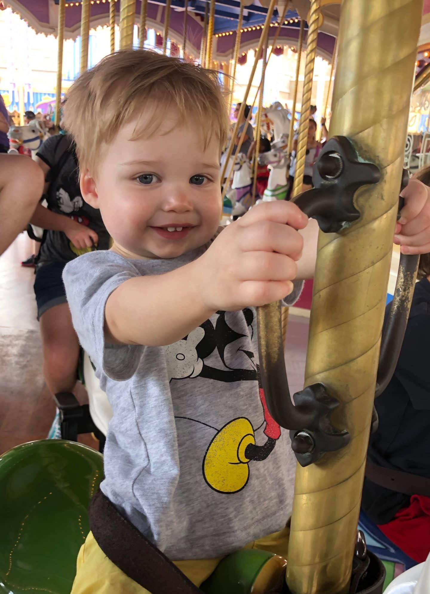 prince charming carousel toddler boy magic kingdom Disney World