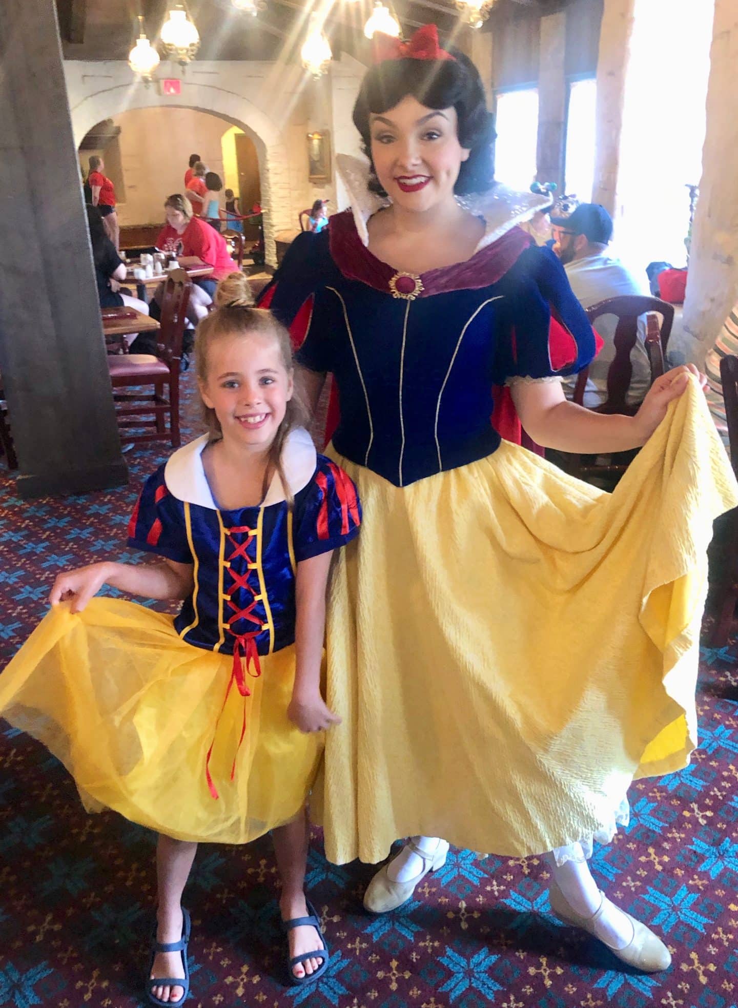 Girl Morning at Epcot: Our First Visit to Akershus Royal Banquet Hall