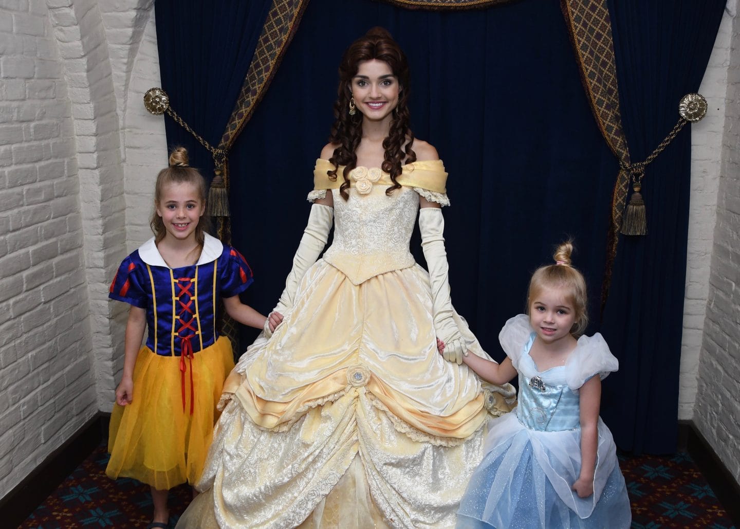 belle meet and greet at Epcot at Akershus princess breakfast