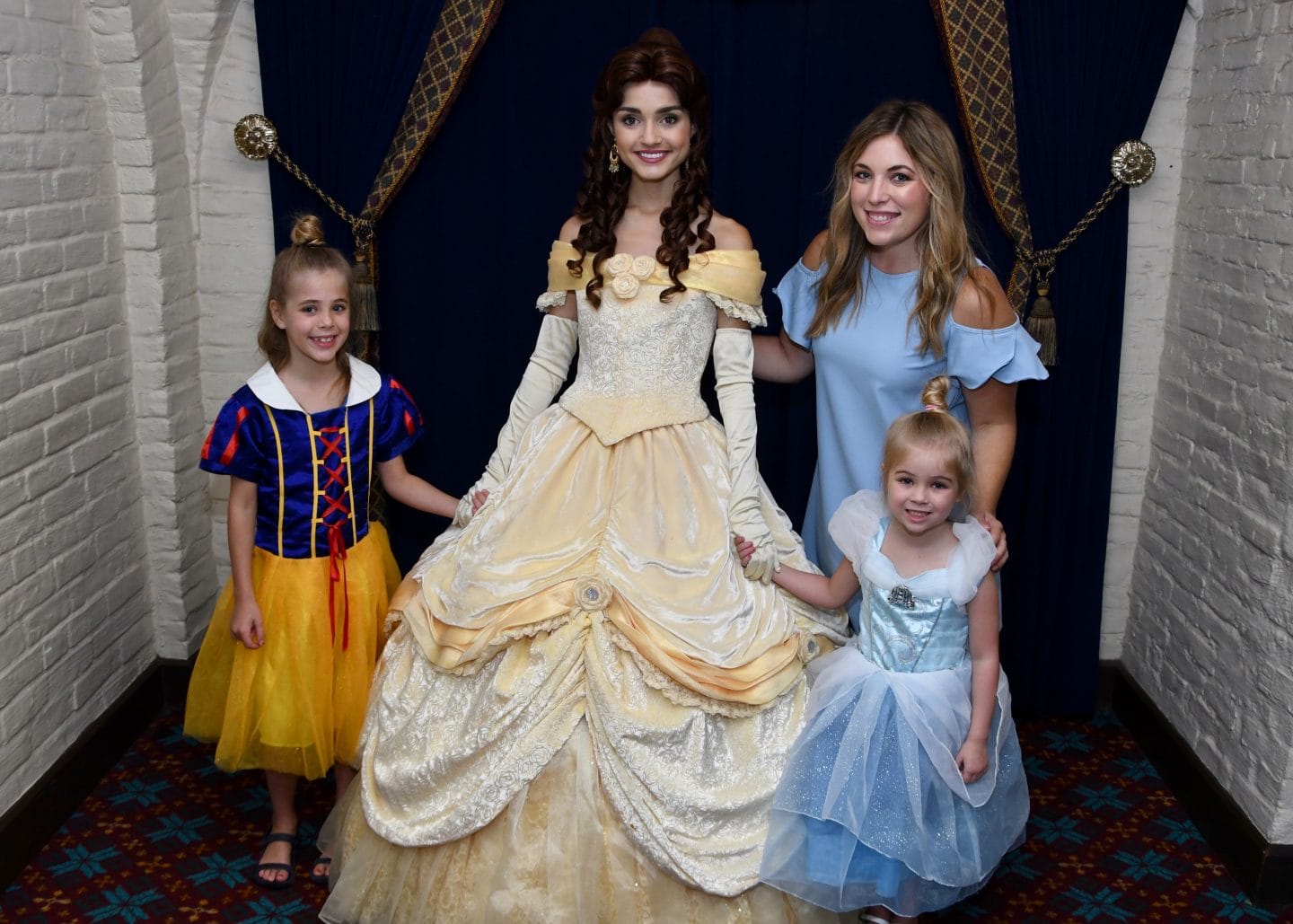 belle meet and greet at Epcot at Akershus princess breakfast