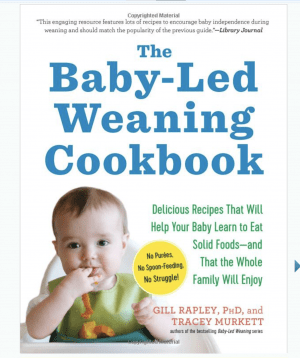 Baby Led Weaning Cookbook