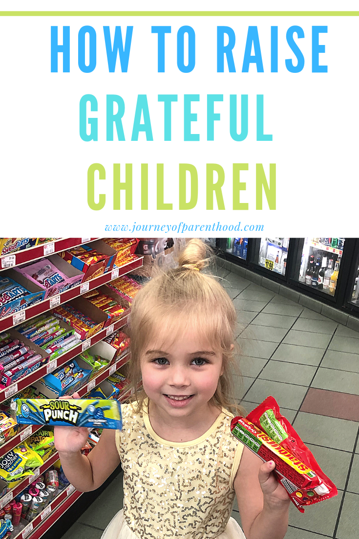 Girl with Candy - How to Raise Grateful Children, how to raise a grateful child in an entitled world