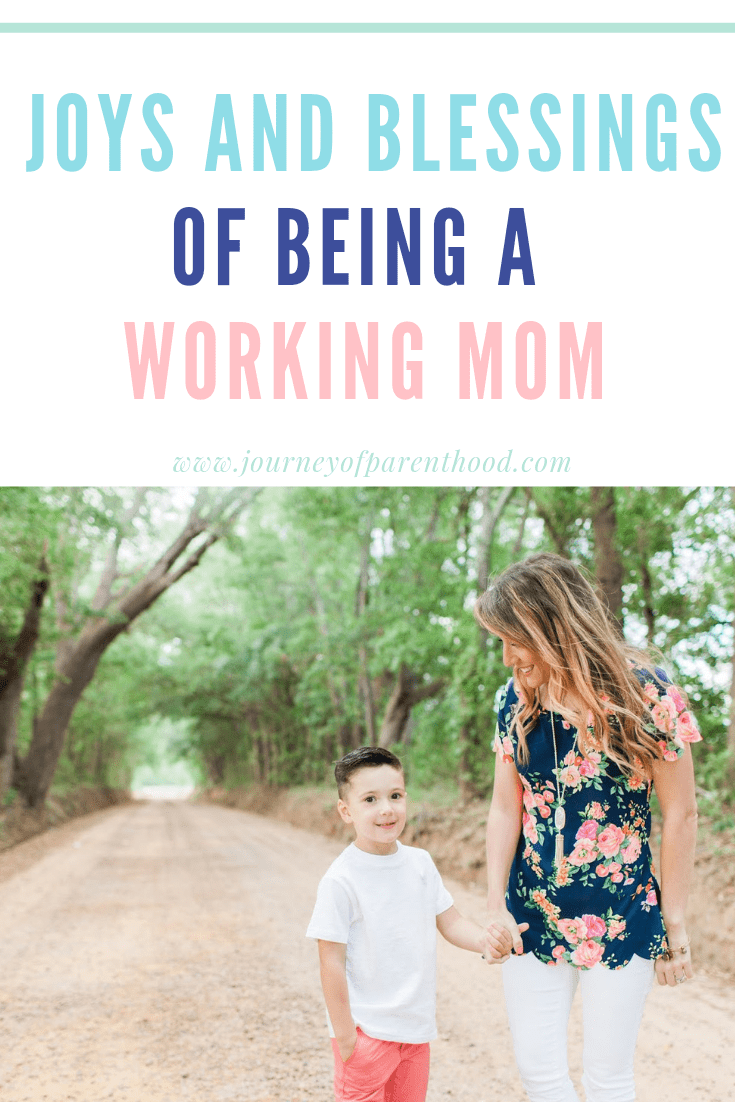 pin able image of mother and son life as a working mom