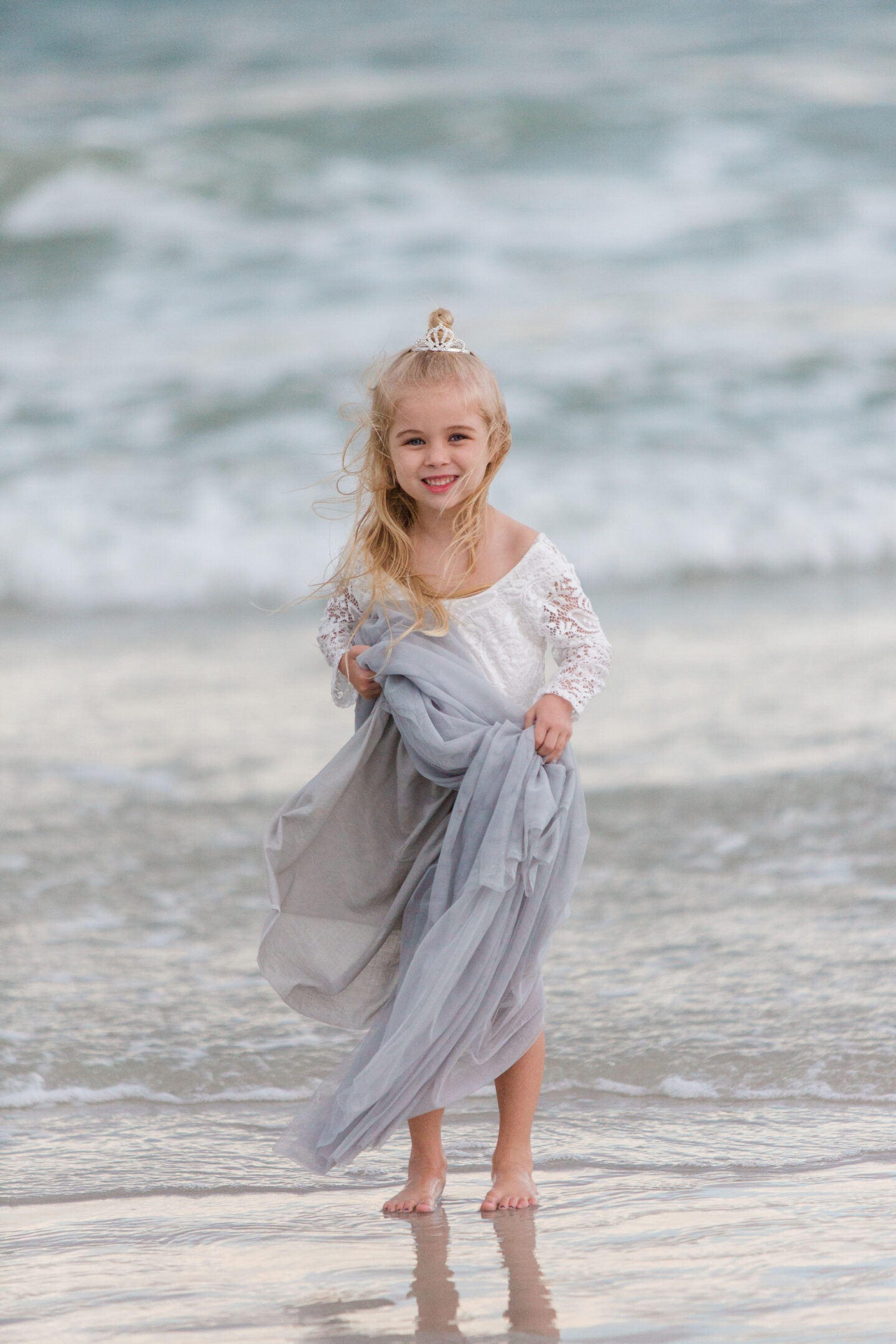 girl on beach by captured by Colson