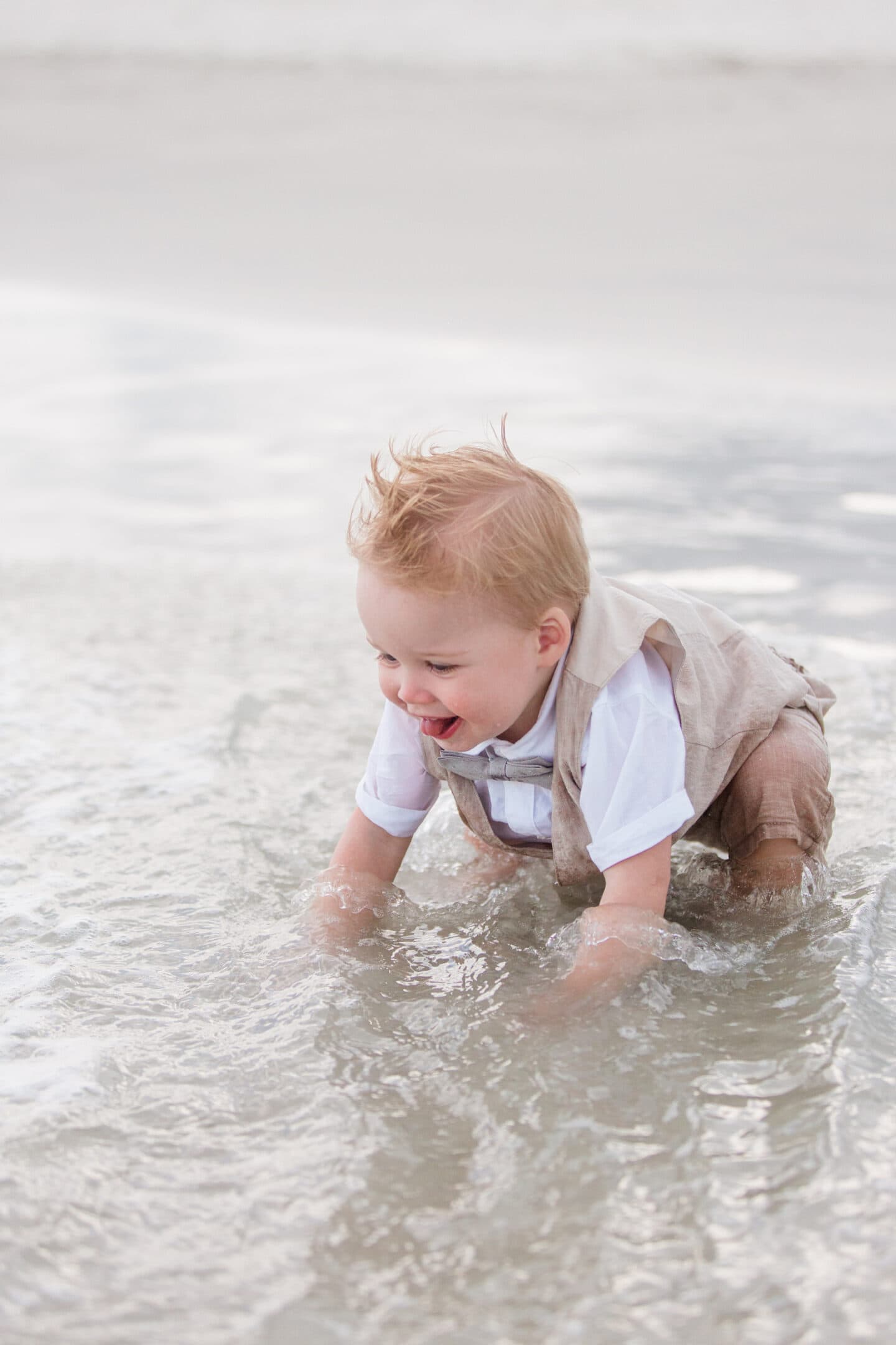 boy on beach by captured by Colson