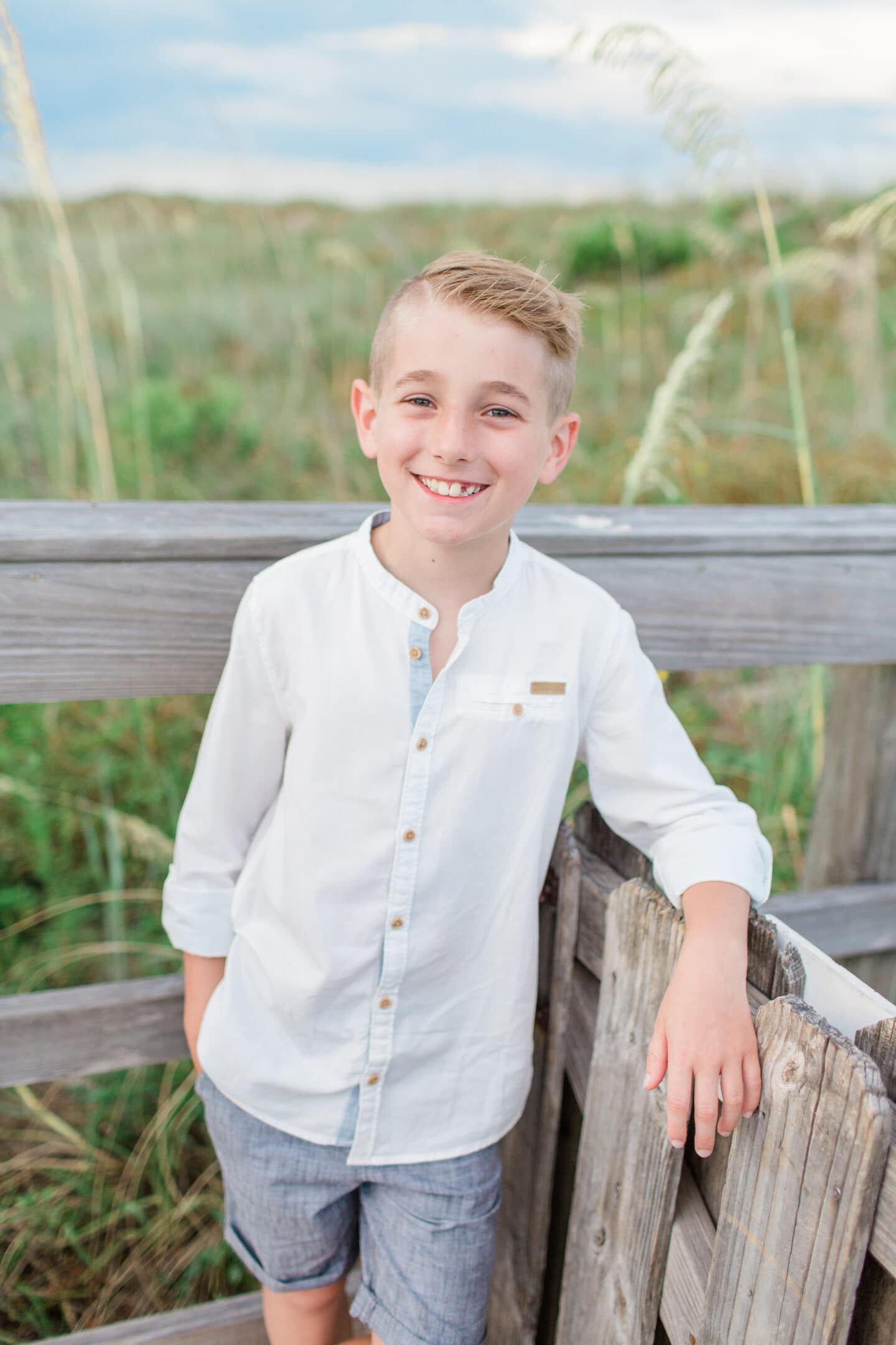 boy on beach by captured by Colson