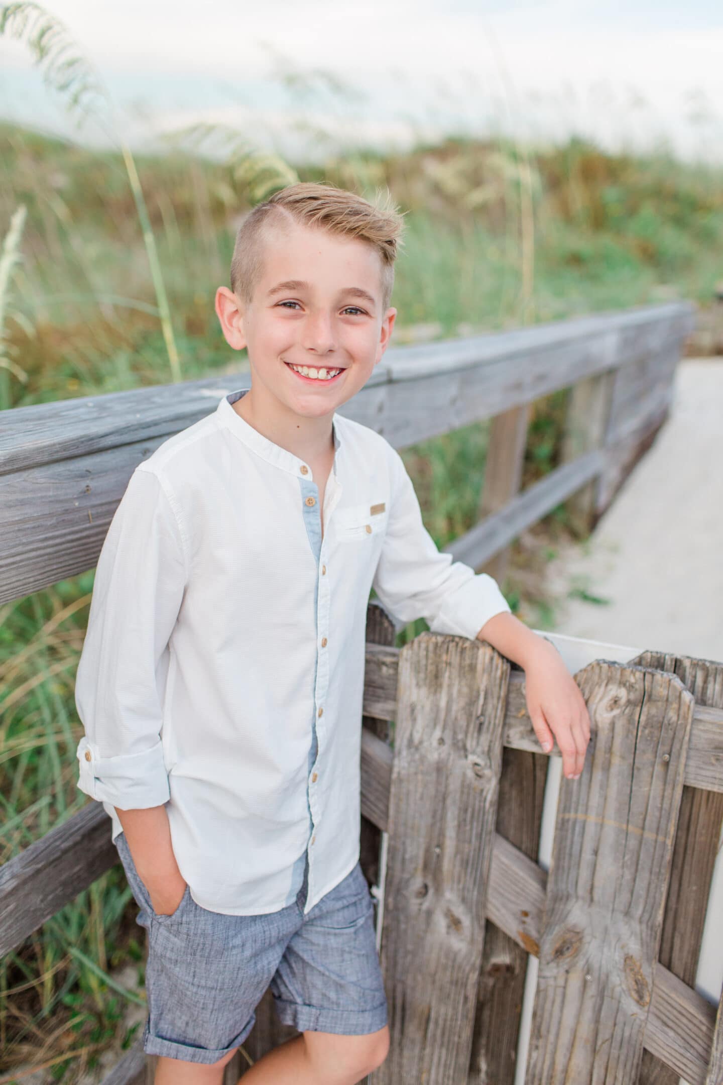 boy on beach by captured by Colson