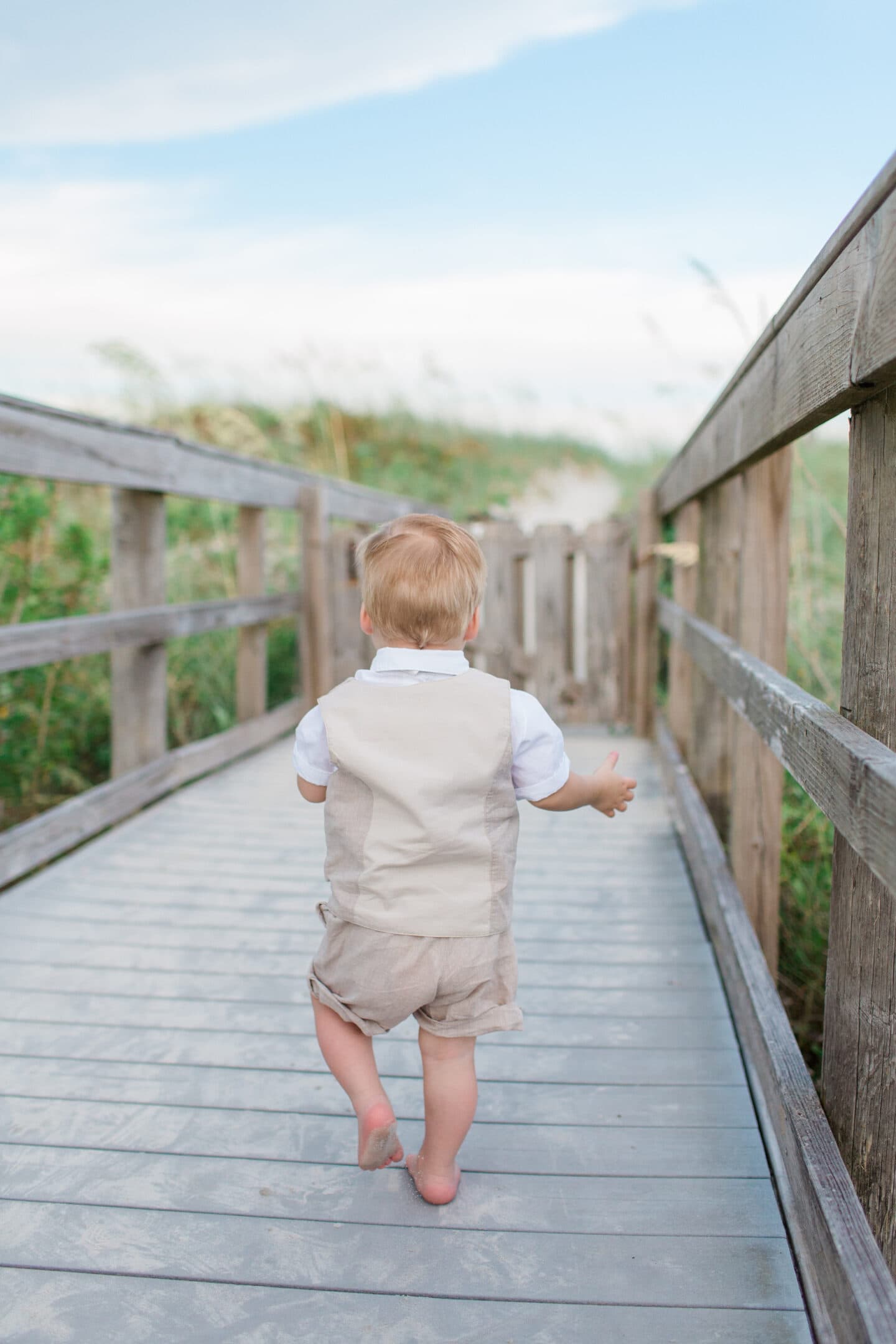 boy on beach by captured by Colson