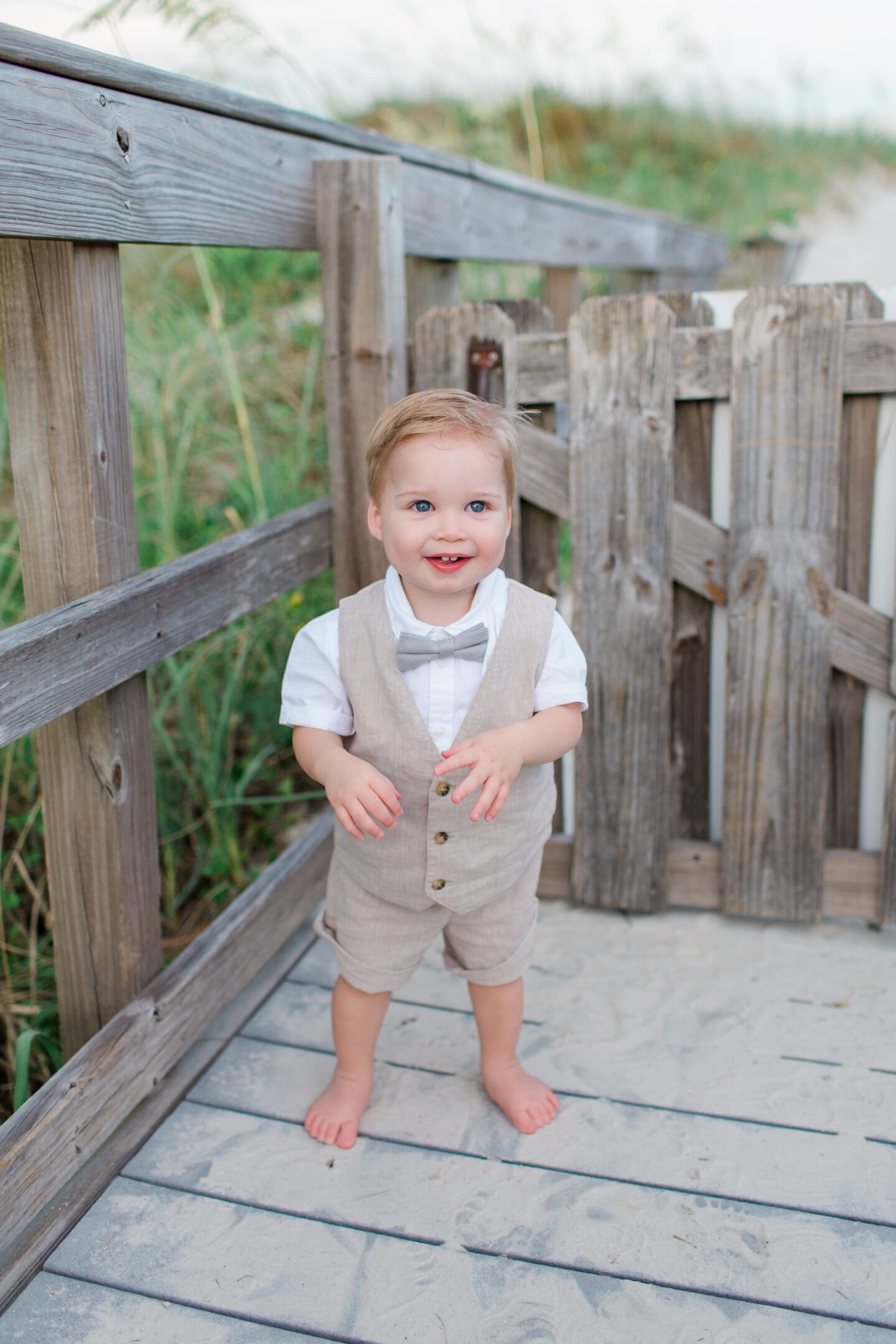 boy on beach by captured by Colson