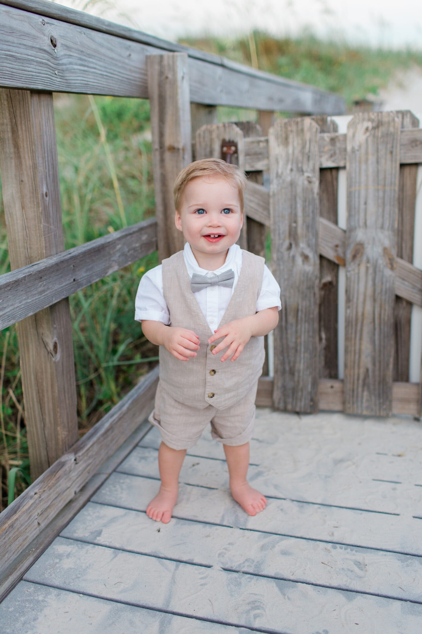 boy on beach by captured by Colson