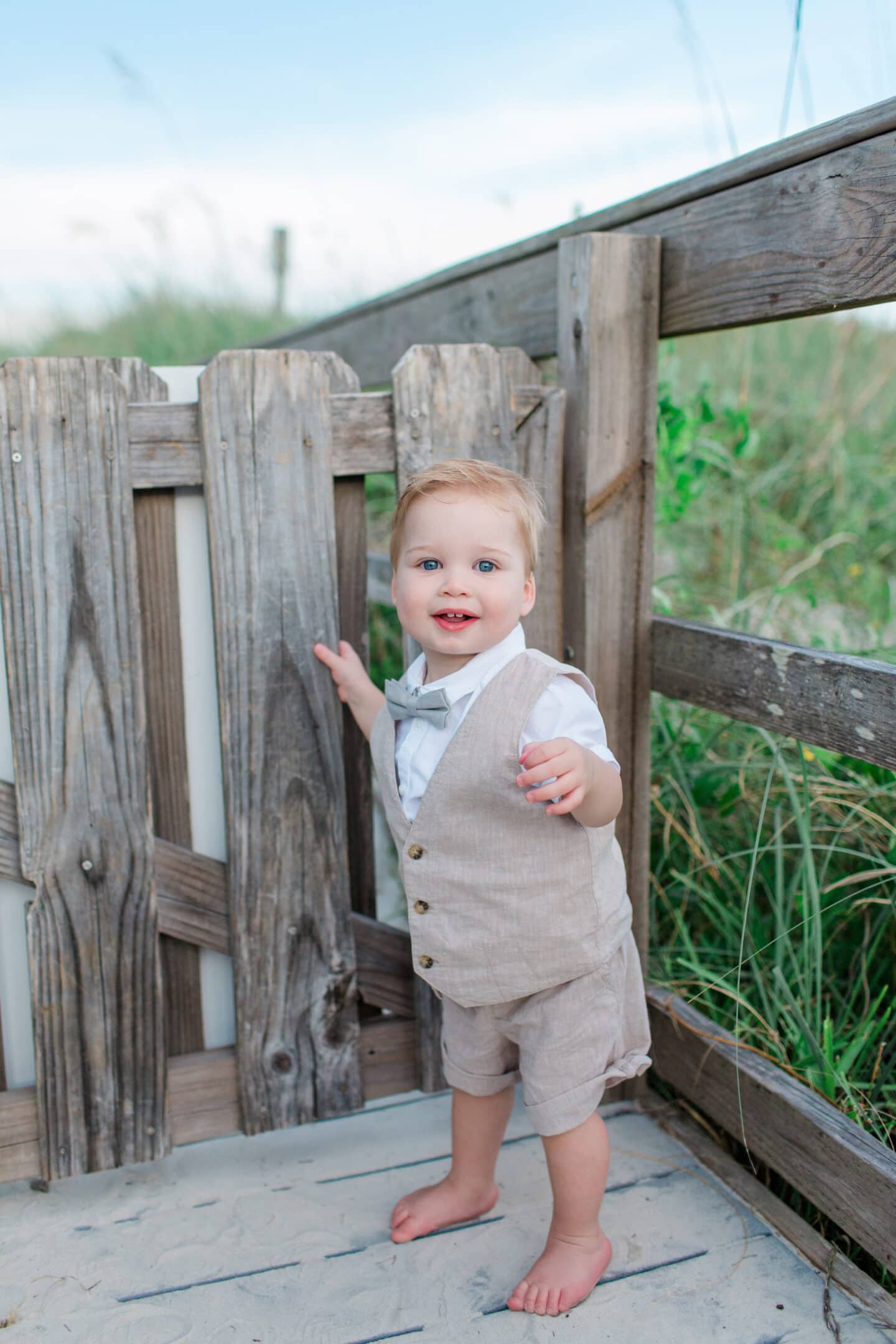 boy on beach by captured by Colson