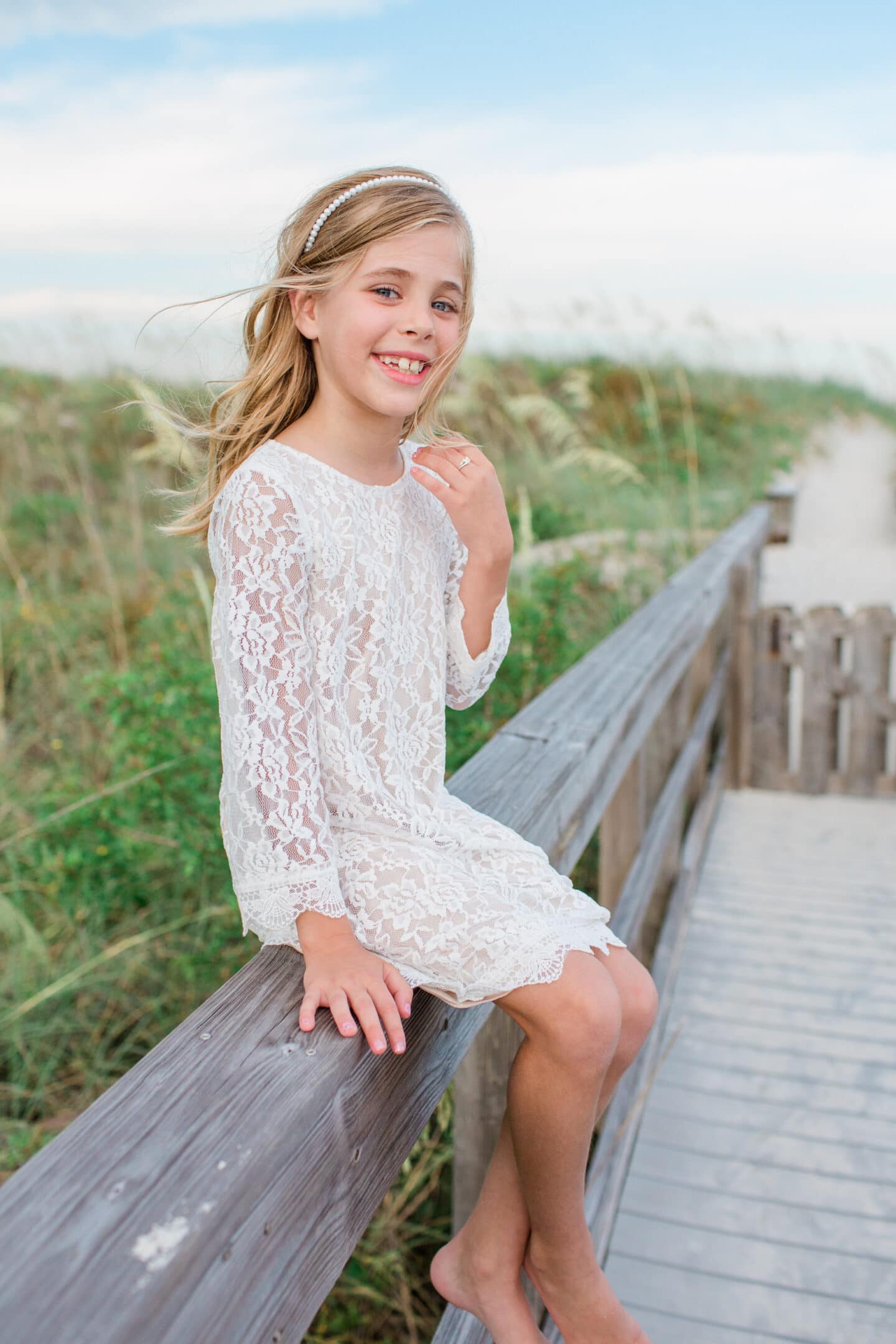 girl on beach by captured by Colson