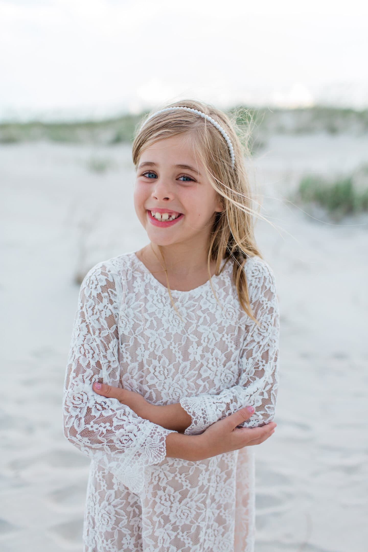 girl on beach by captured by Colson