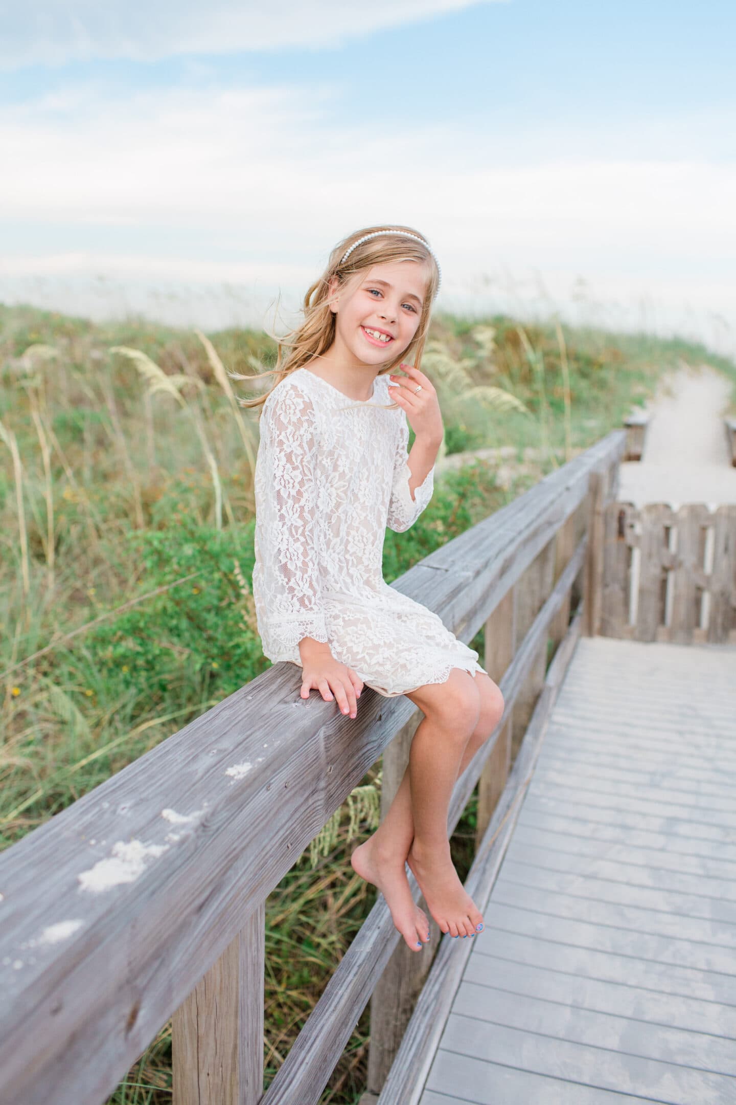 girl on beach by captured by Colson