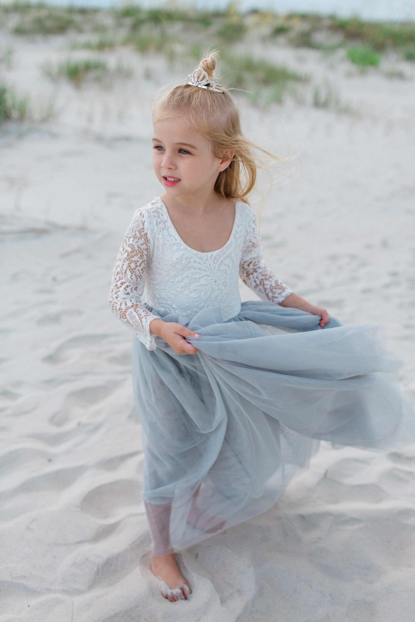 girl on beach by captured by Colson