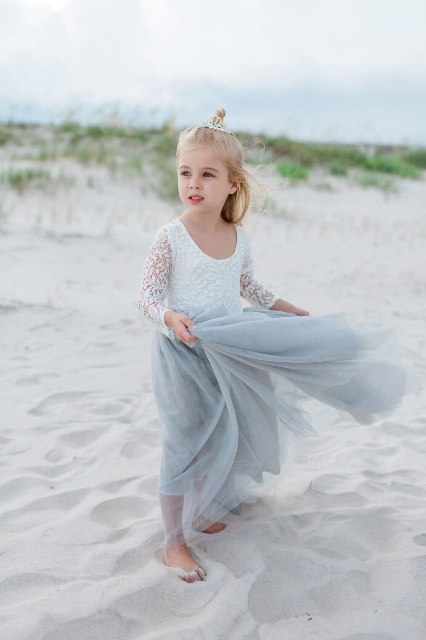 girl on beach