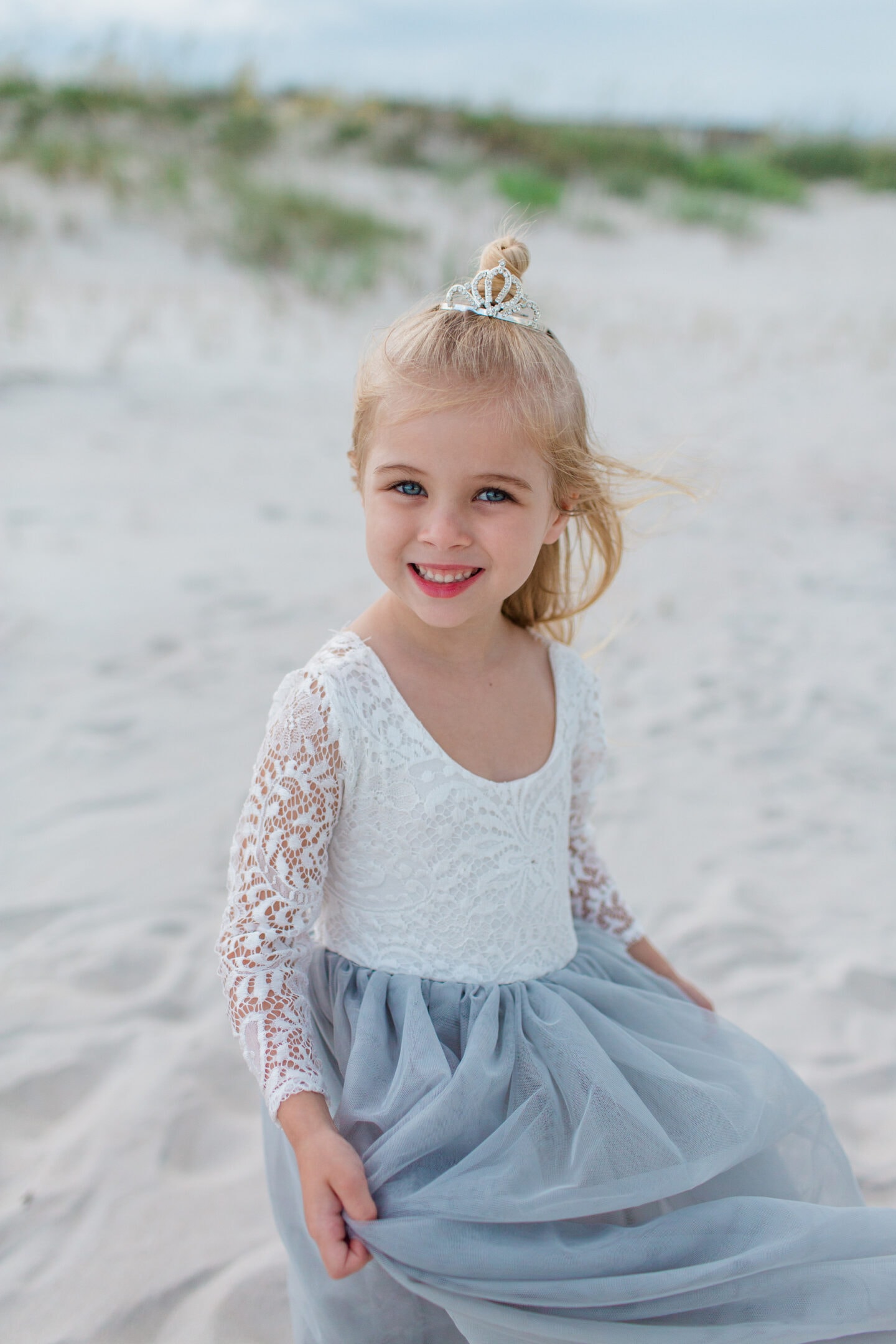 girl on beach