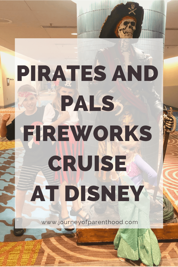 pirates and pals fireworks cruise at Disney