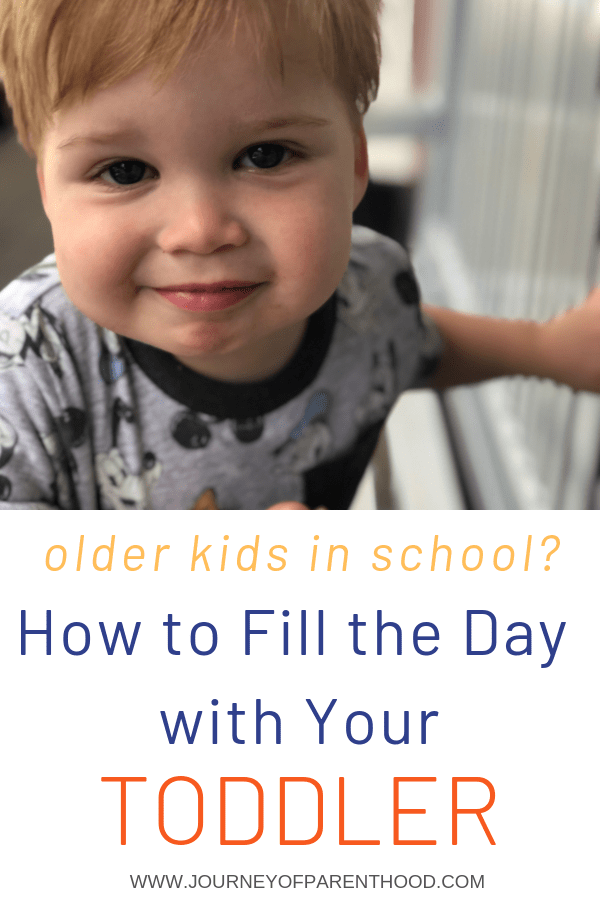 older kids in school? how to fill the day with your toddler