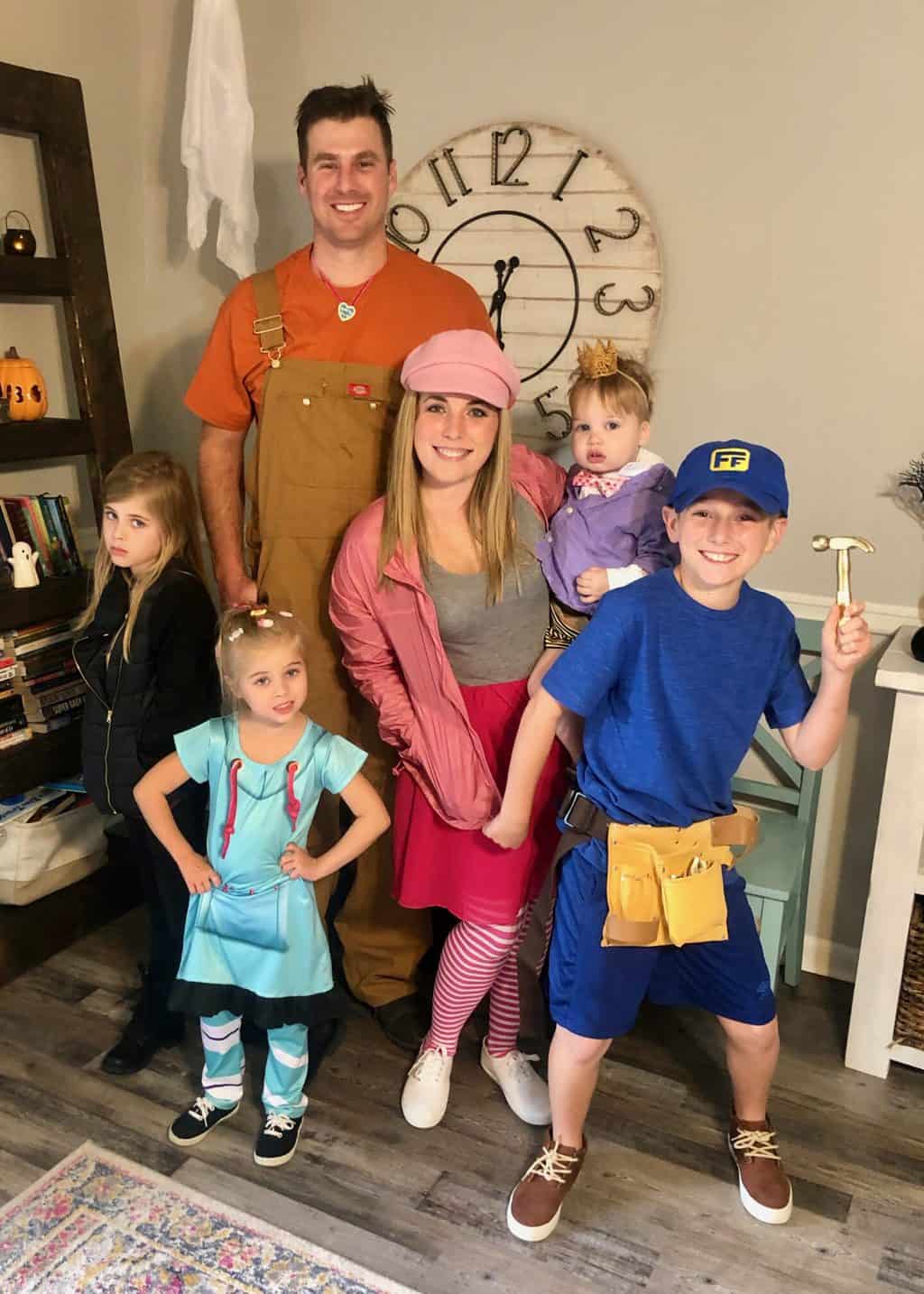 Wreck It Ralph Family Costumes