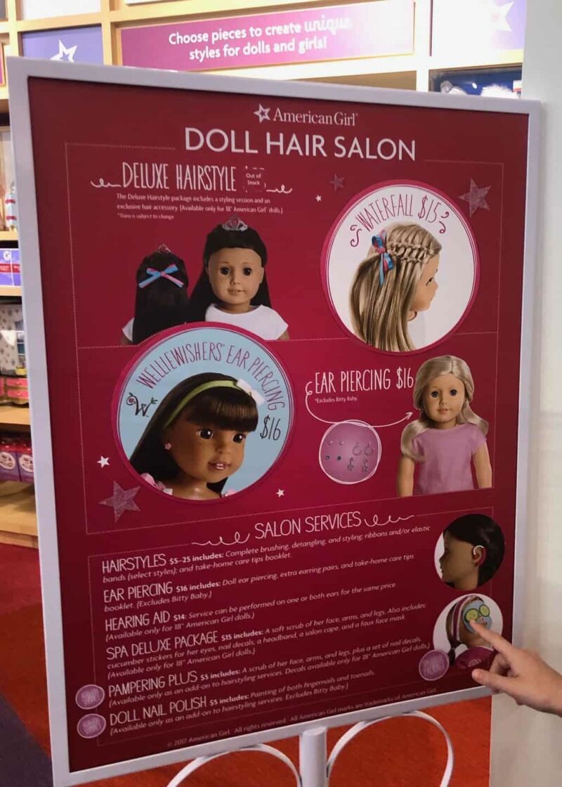 Girl's Trip American Girl Doll Store First Visit The Journey of