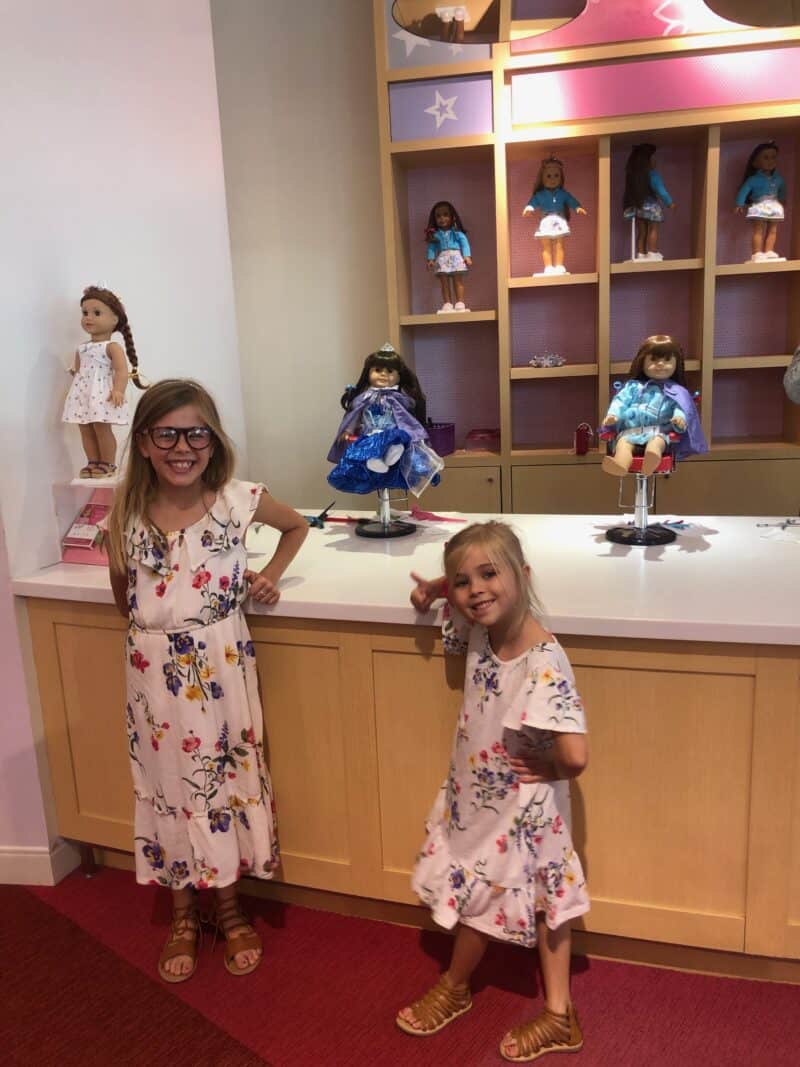 Girl's Trip American Girl Doll Store First Visit The Journey of Parenthood...