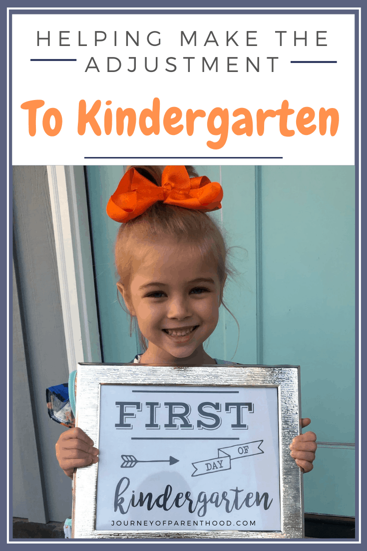 adjusting to kindergarten helping your child make the big school leap