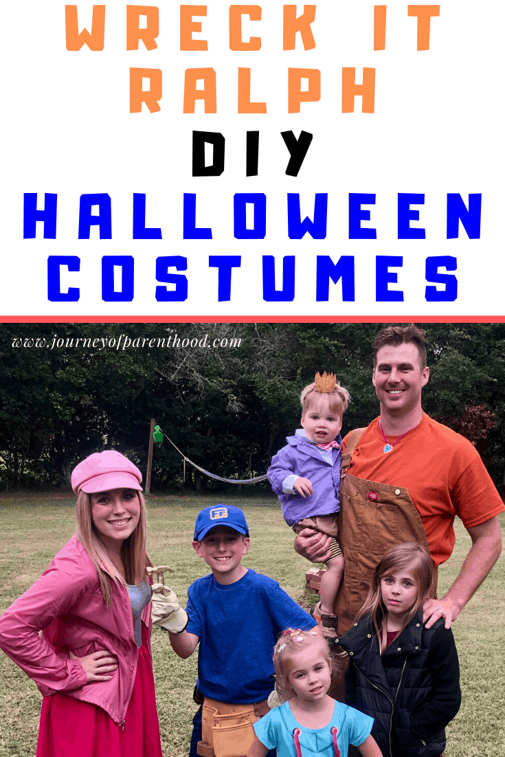 Wreck-it Ralph Family Costume for Halloween - Salt Family Travels