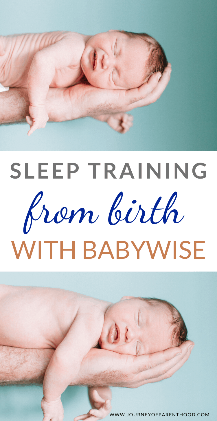 sleep training from birth with Babywise 