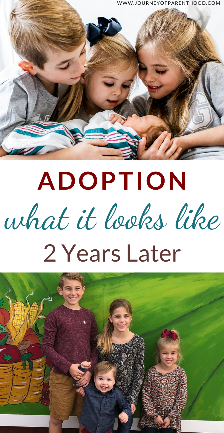 adoption journey two years later - what adoption really looks like