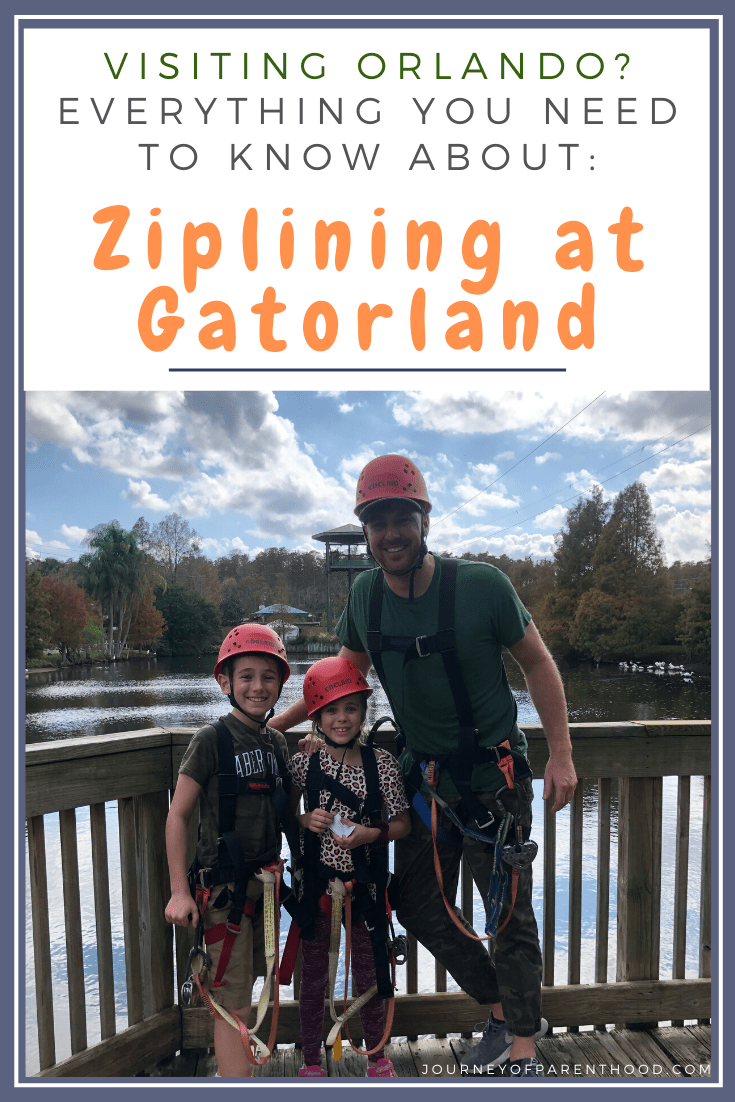 visiting gatorland ziplining in orlando florida