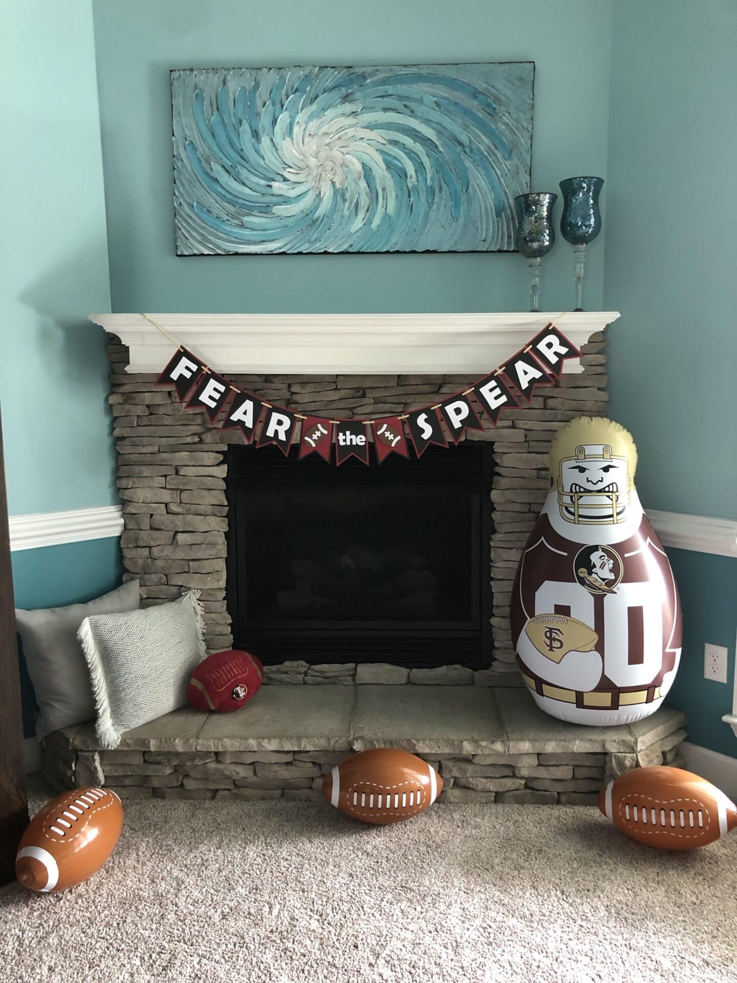 football birthday party ideas