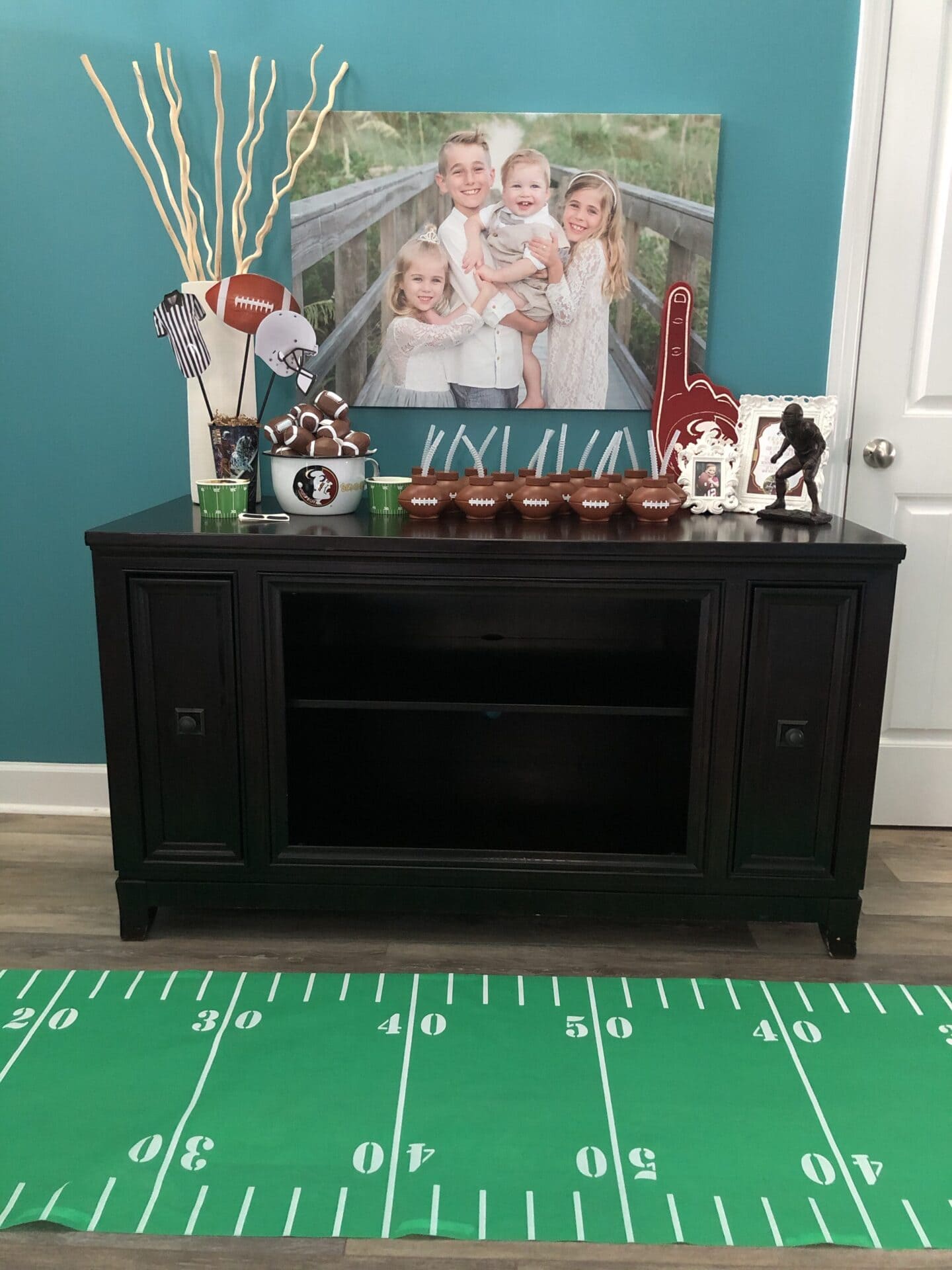 football birthday party ideas