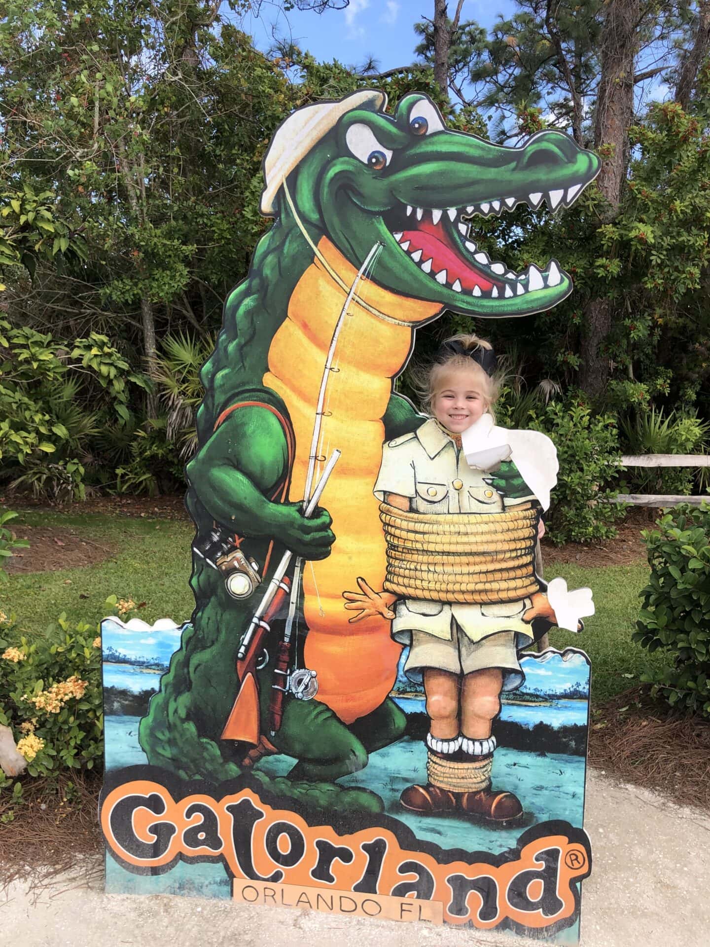 visiting gatorland ziplining in orlando florida