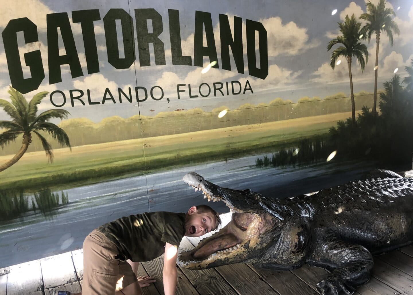 visiting gatorland ziplining in orlando florida