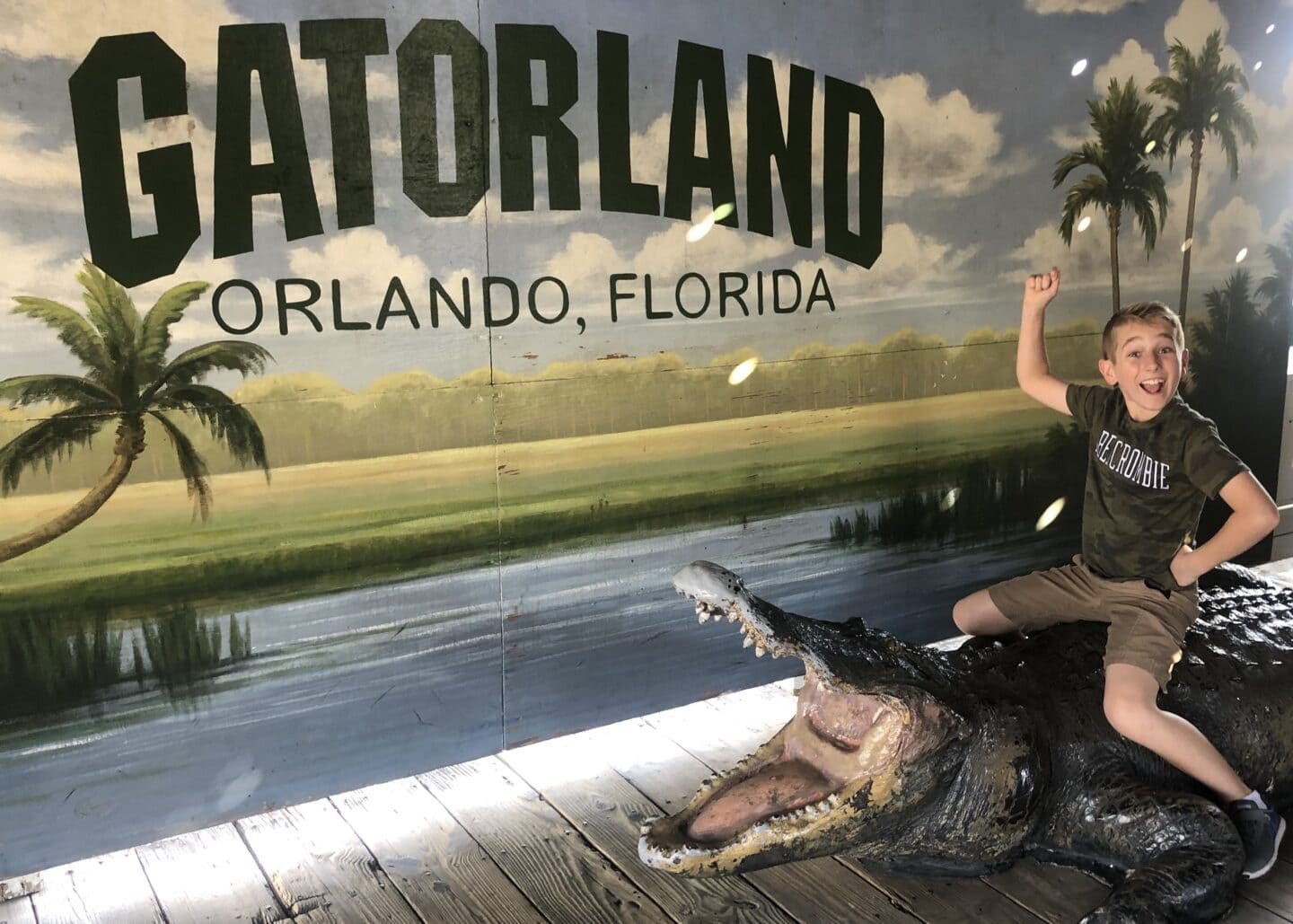 visiting gatorland ziplining in orlando florida