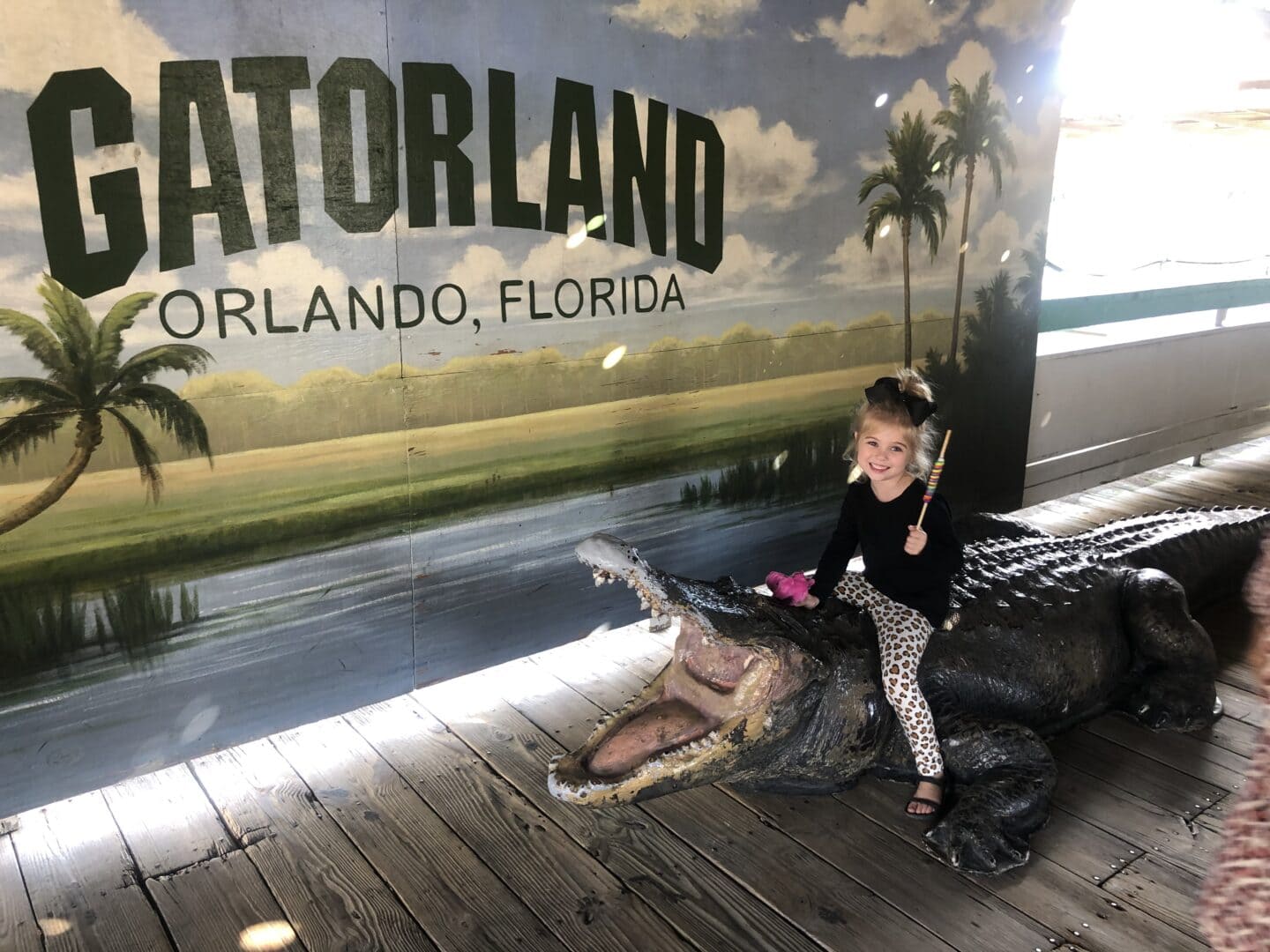 visiting gatorland ziplining in orlando florida