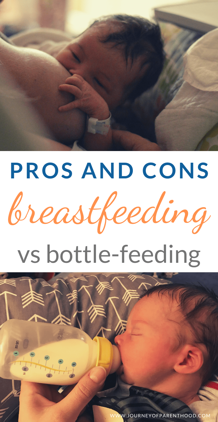 pros and cons breast-feeding vs bottle feeding 