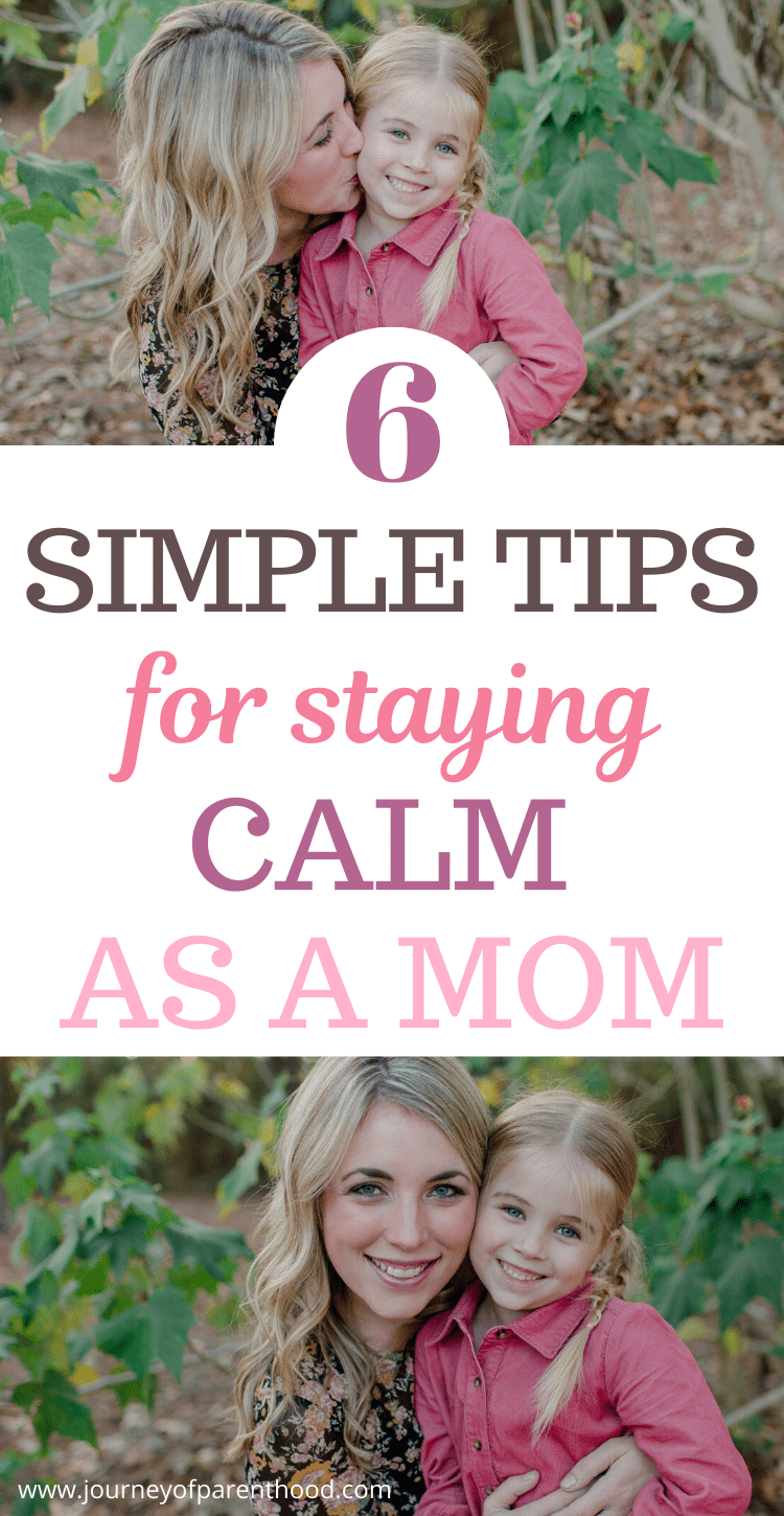 6 simple tips for staying calm as a mom