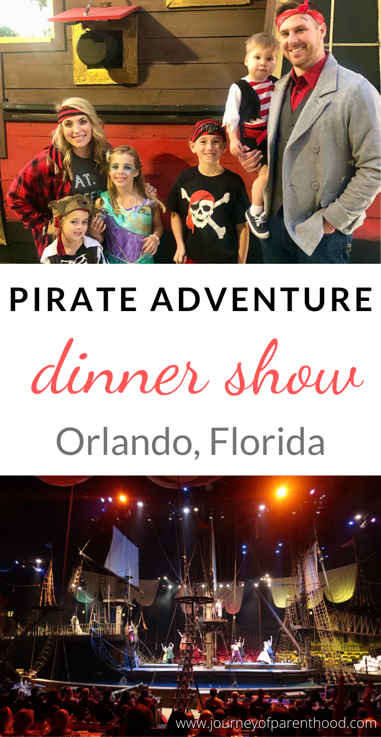 pirate adventure dinner show Orlando, Florida