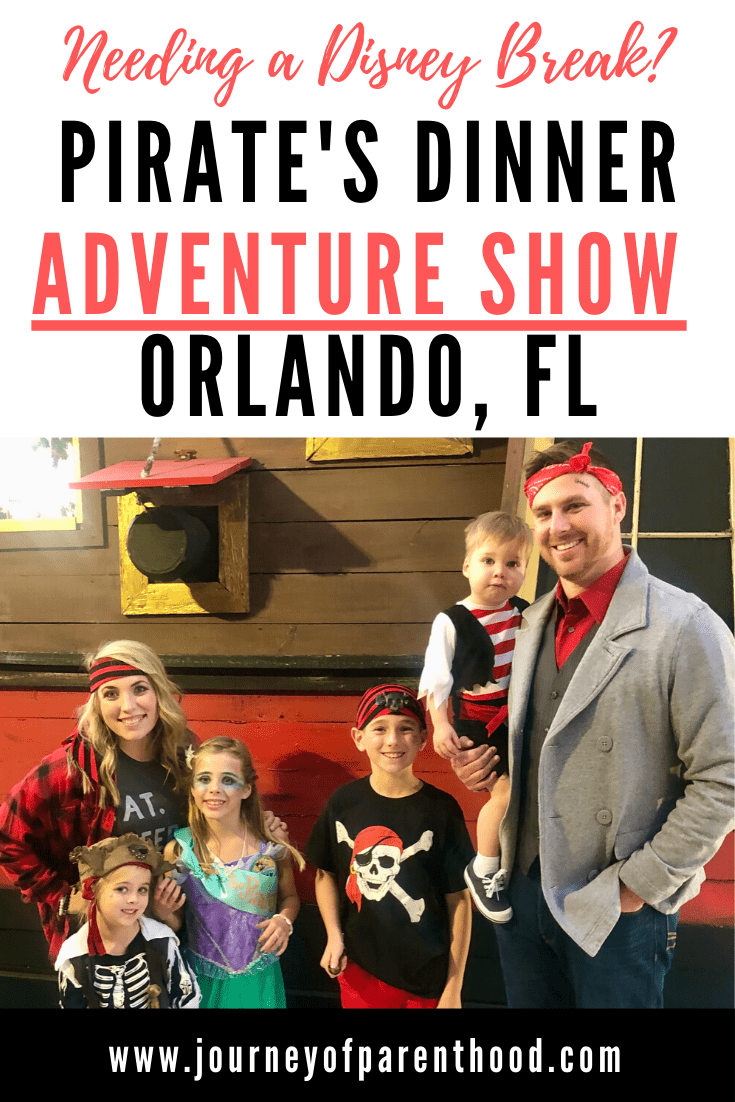 pirate's dinner adventure show Orlando, florida