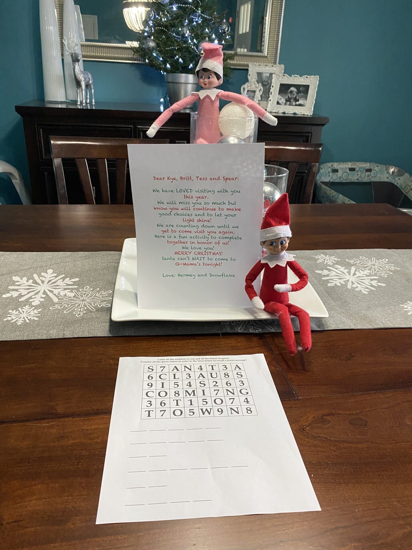 easy elf on the shelf ideas