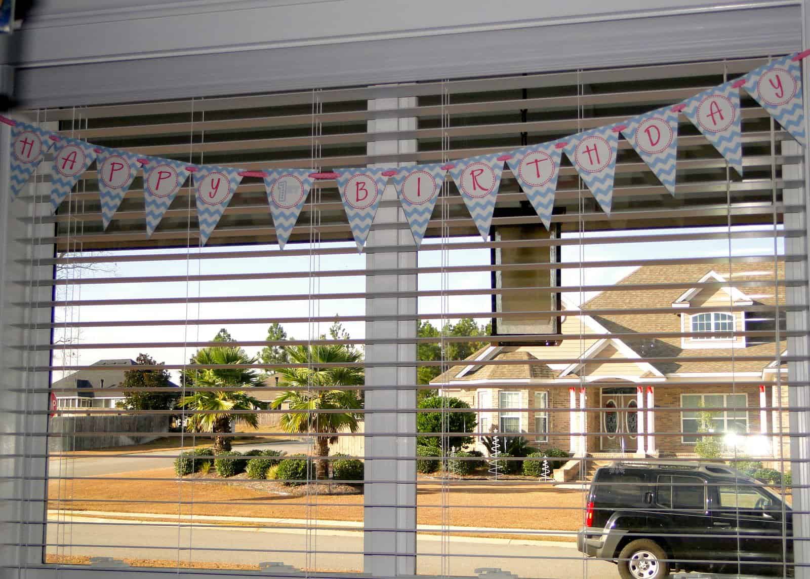 snowflake party decorations