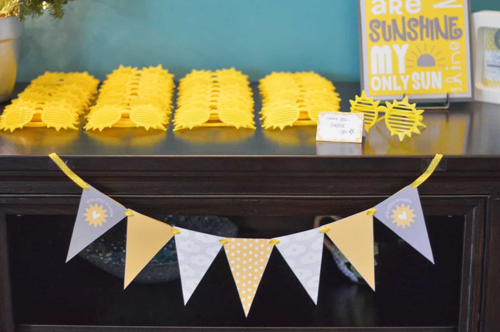 sunshine birthday party ideas decor