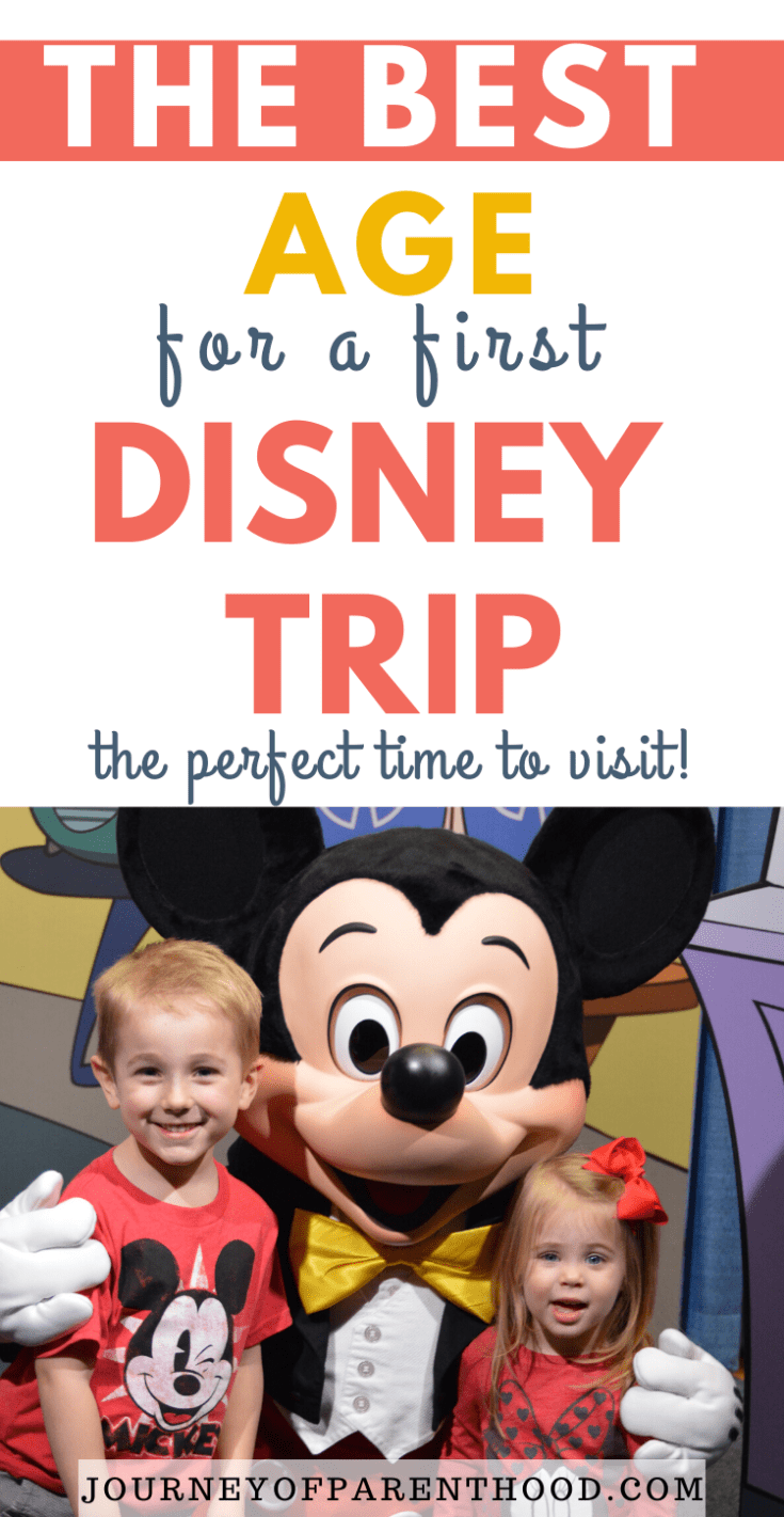 The Best Age for A First Disney Trip The Journey of Parenthood...