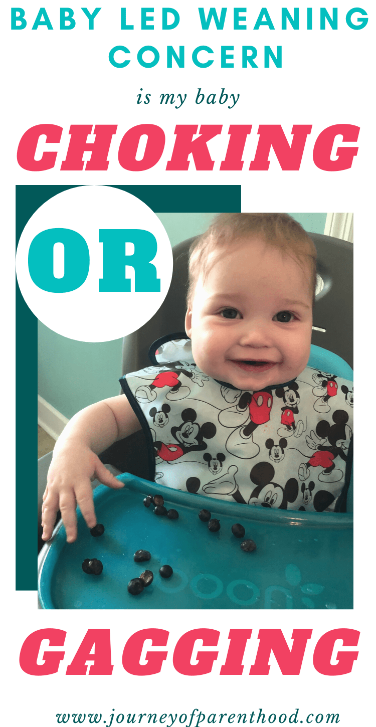 baby led weaning concern - is my baby choking or gagging?