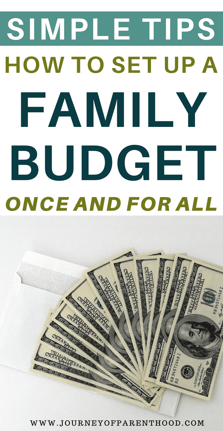 simple tips setting up a family budget once and for all Budgeting tips for families