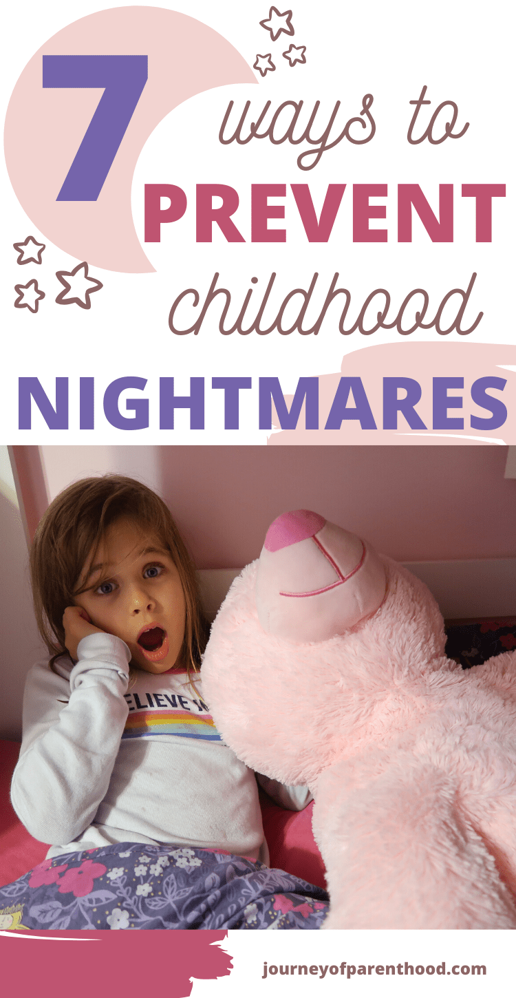 seven ways to prevent childhood nightmares