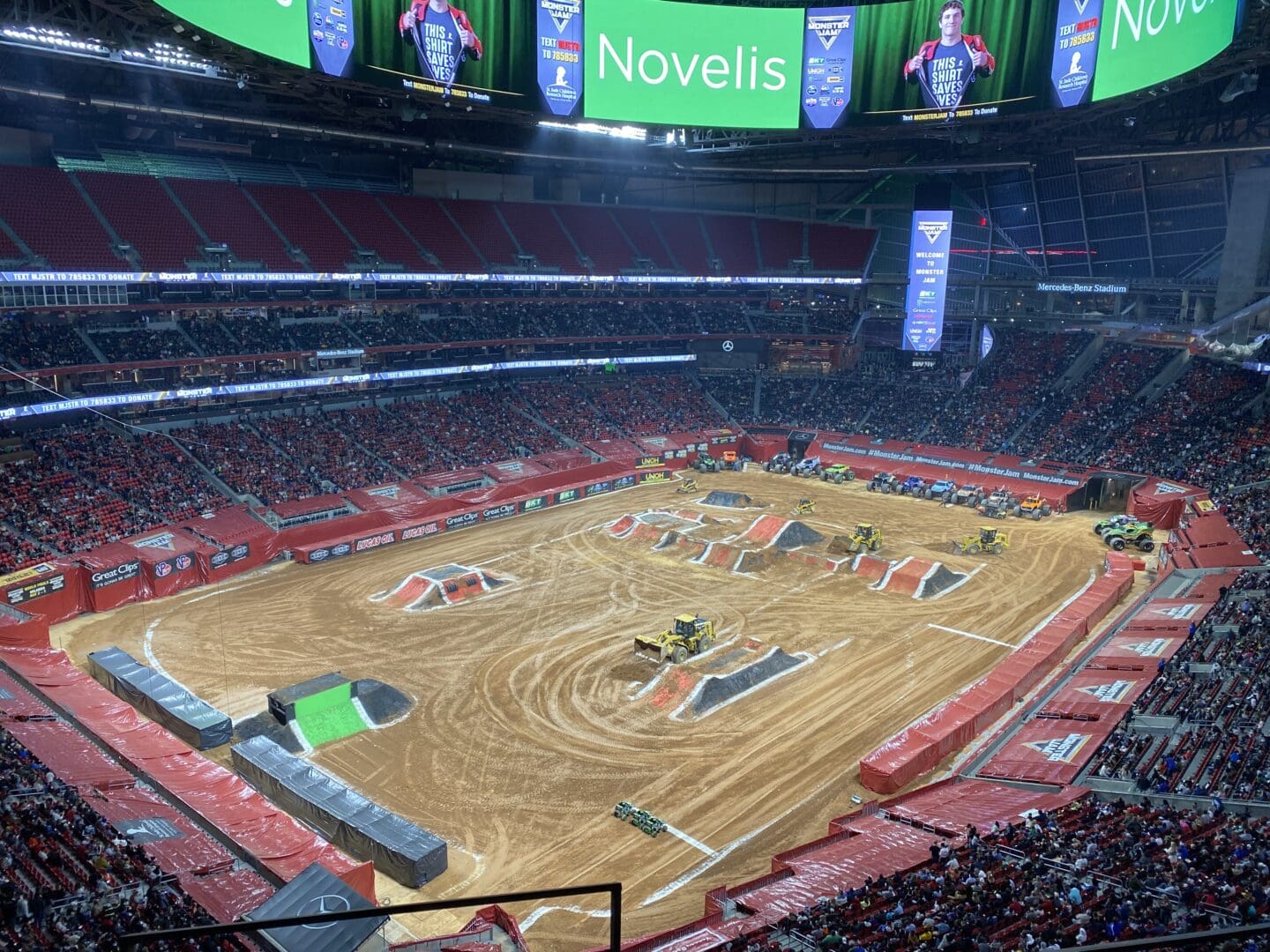 Monster Jam® Returns to Mercedes-Benz Stadium for an Action-Packed